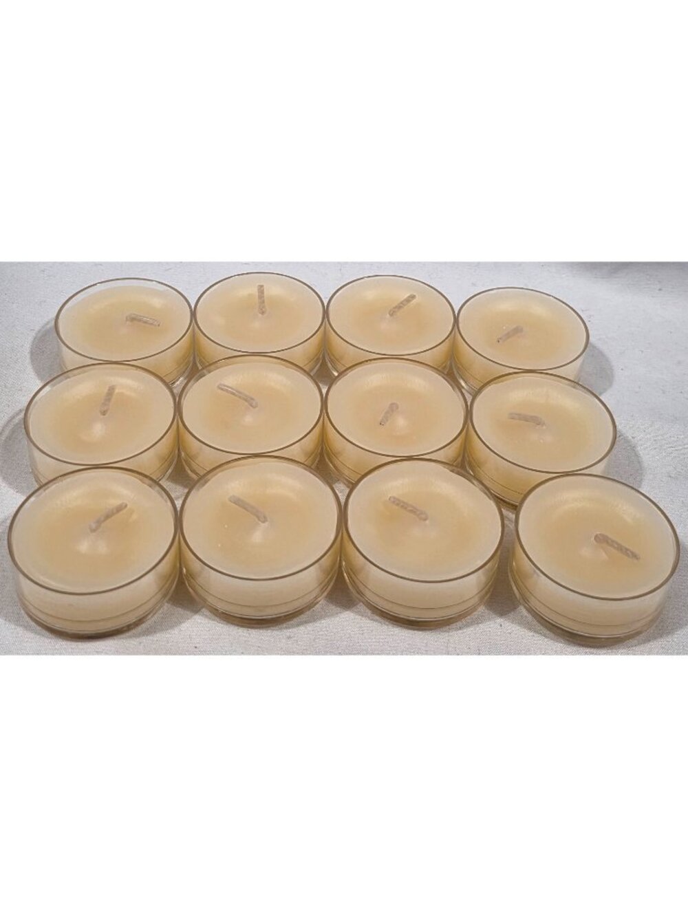 PartyLite PORCH LEMONADE set of 12 Universal Tea Light Candles V04174 Retired